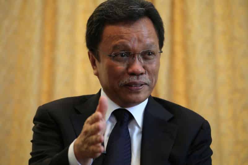 Malaysia's politician Shafie Apdal speaks during a joint interview in Kuala Lumpur - The Malaysia Life