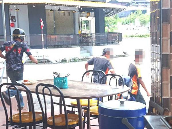 Terkini : Geng tak puasa lari lintang pukang disergah pihak berkuasa