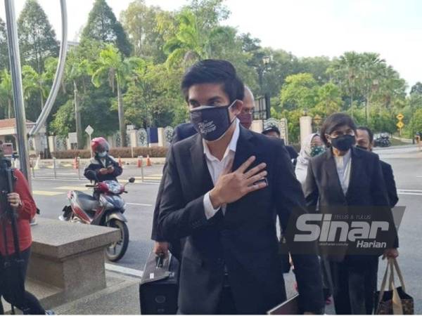 Terkini : Syed Saddiq tiba di mahkamah untuk didakwa