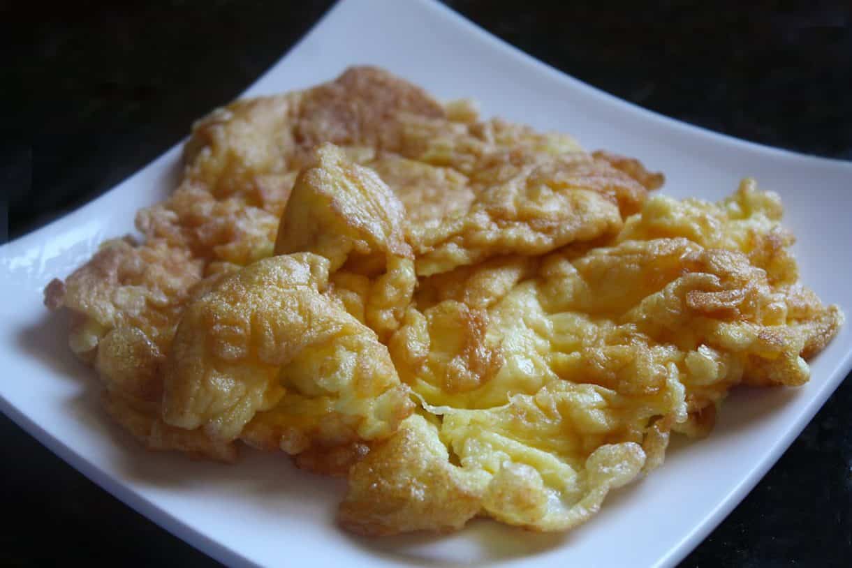 telur dadar ala thai - The Malaysia Life