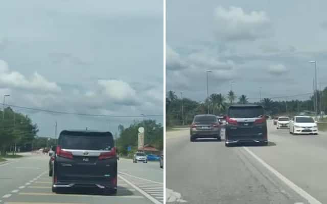 Alphard milik MP PAS buat hal lagi dipandu macam orang gila, rupanya takut daging korban rosak